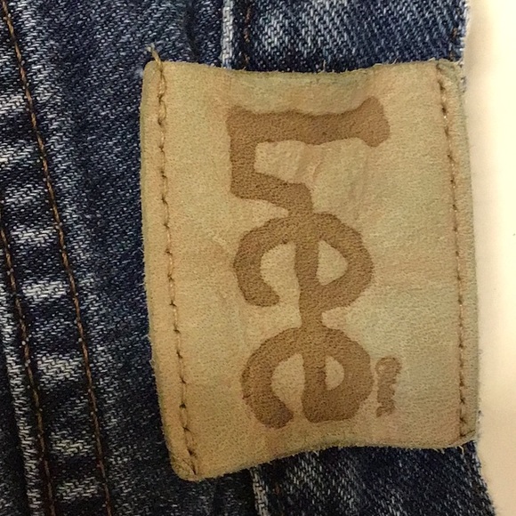 VINTAGE LEE JEAN SHORTS 10M - Picture 9 of 10